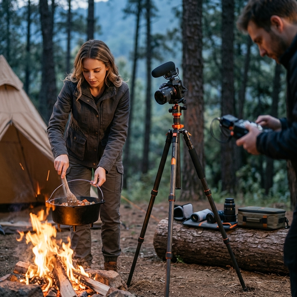 Campfire Cooking Video Moments