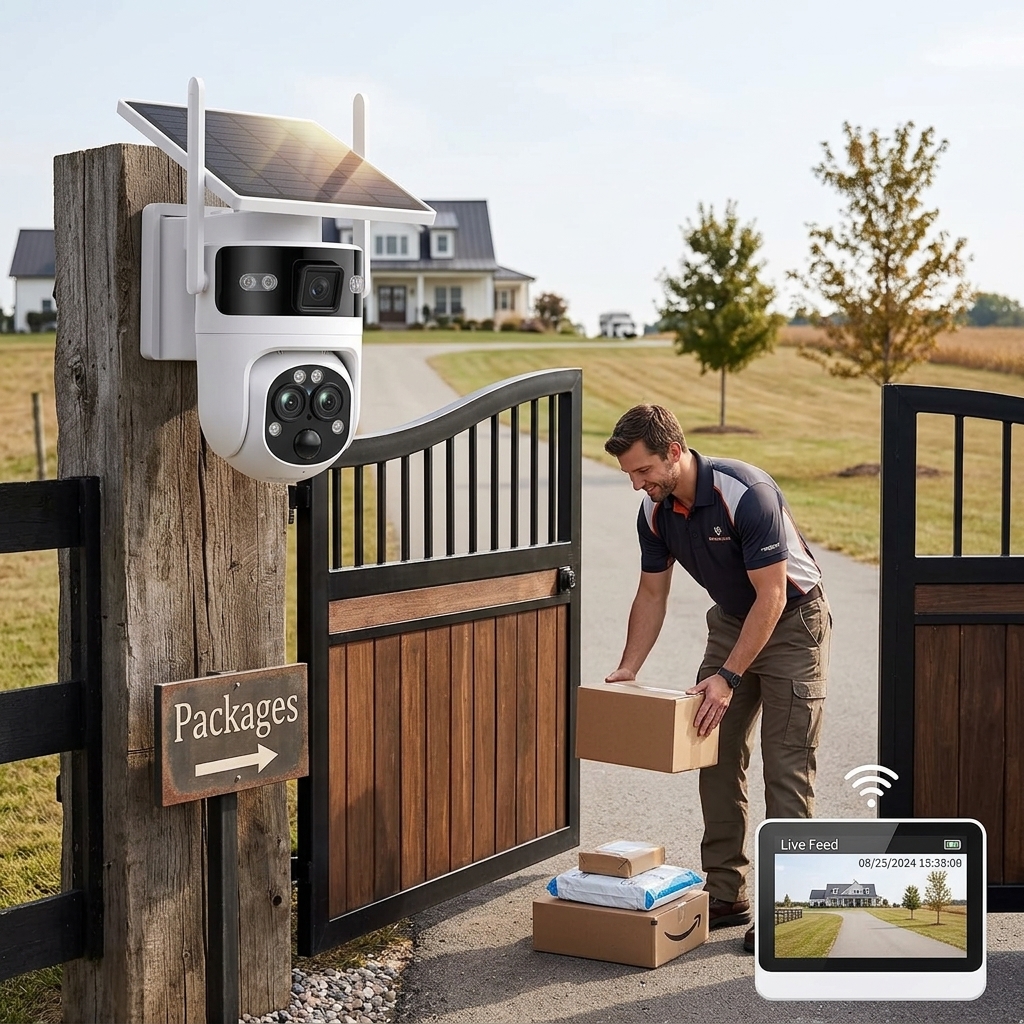 Package Deliveries At The Gate