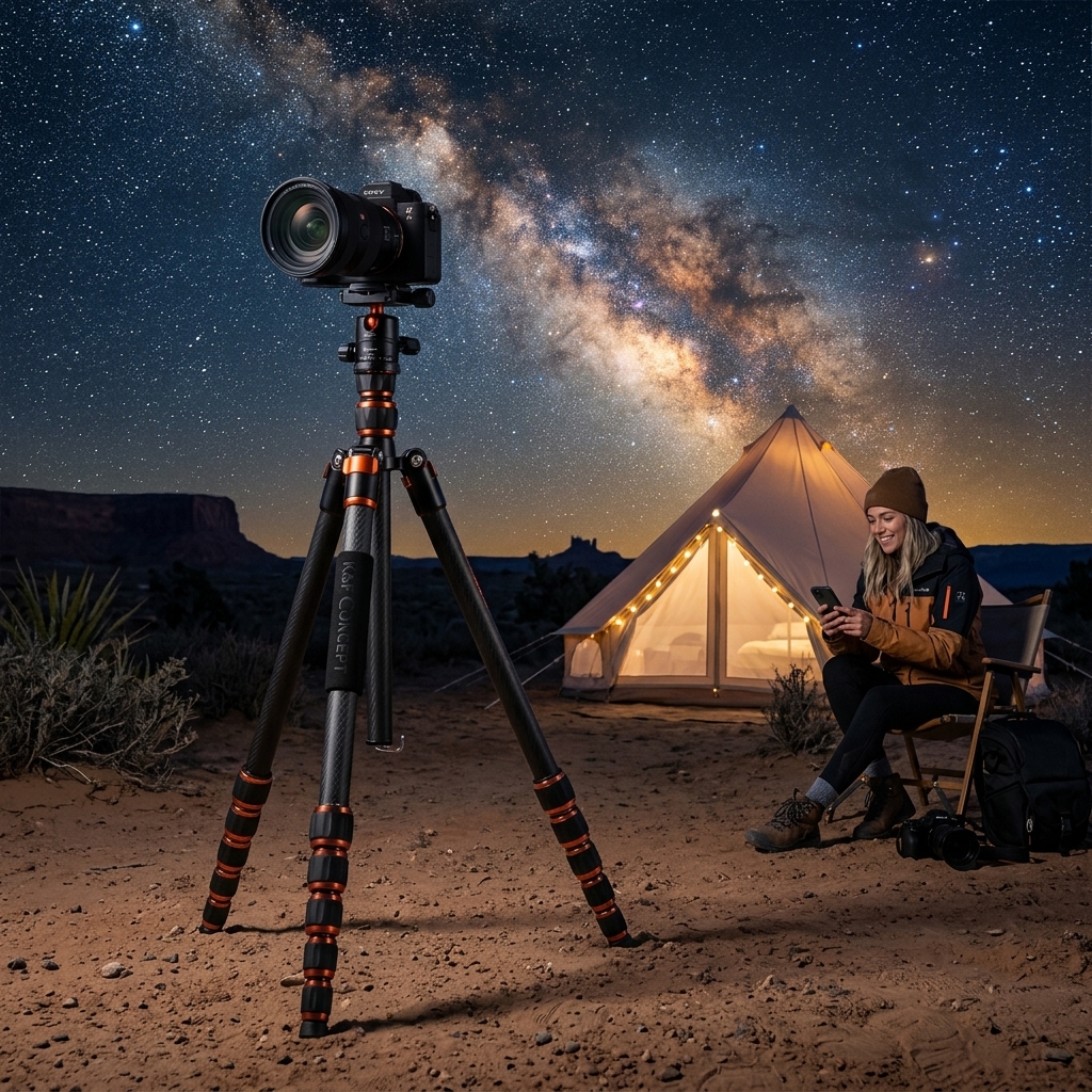 Milky Way At A Desert Camp