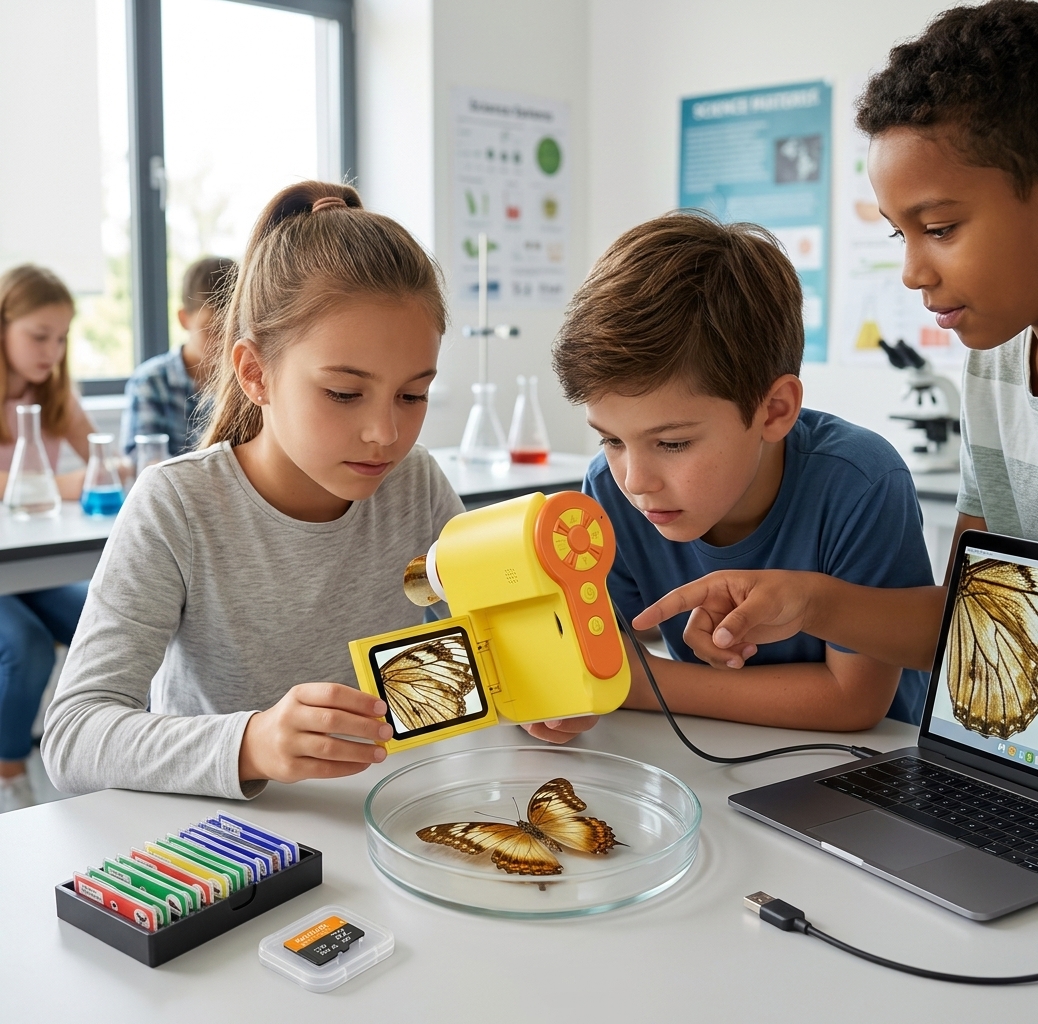 Classroom Insect Study Session