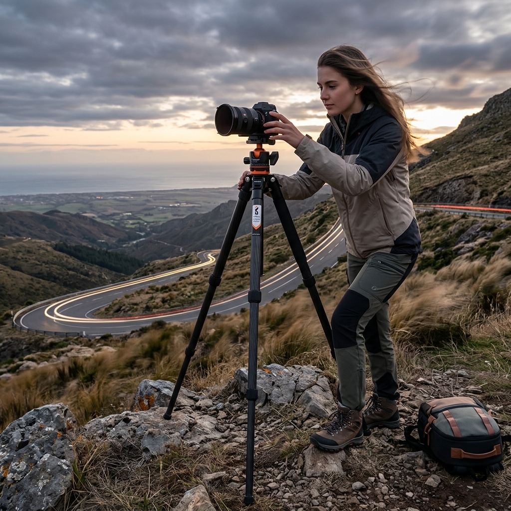 Windy Roadside Long Exposures