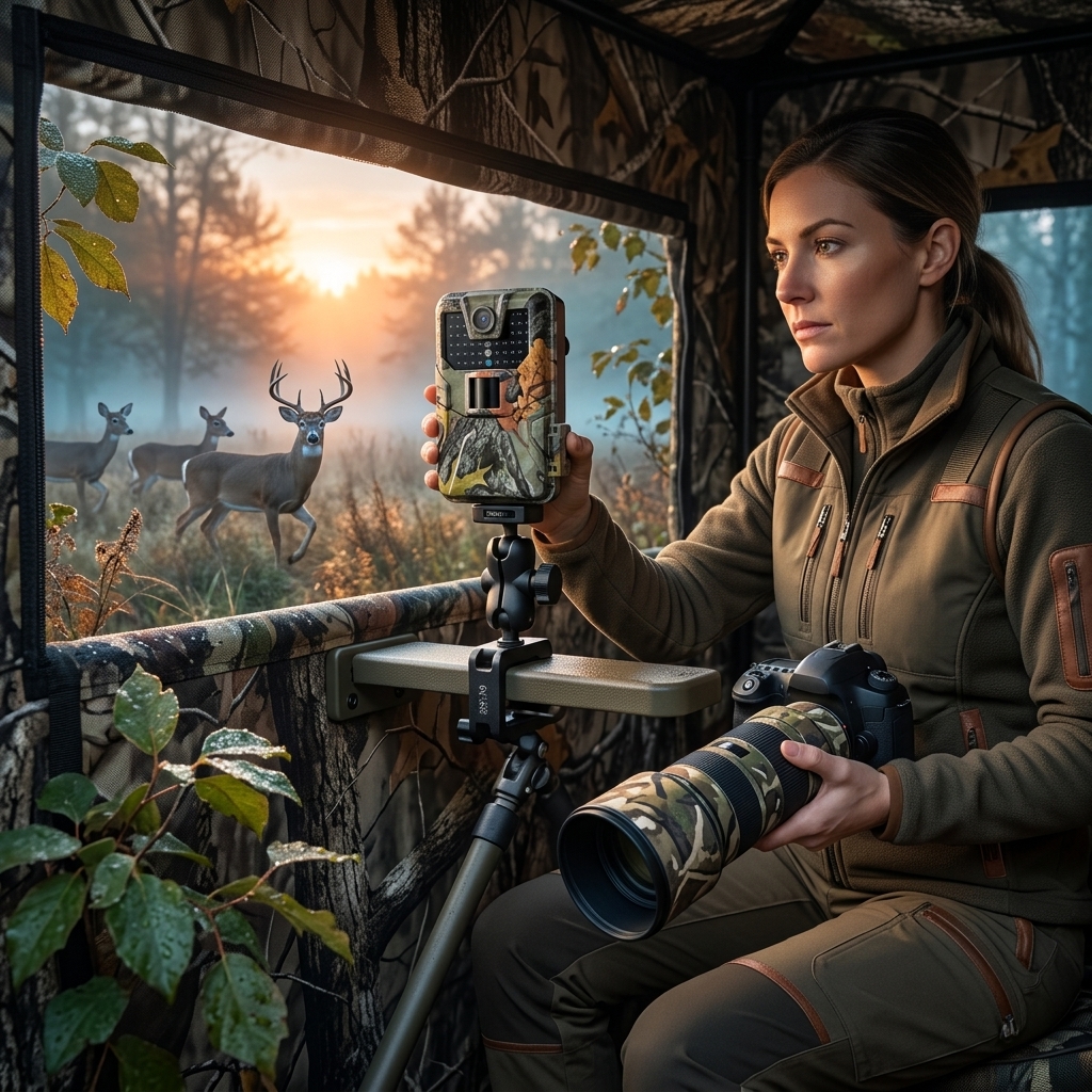Dawn Deer Blind Watchings