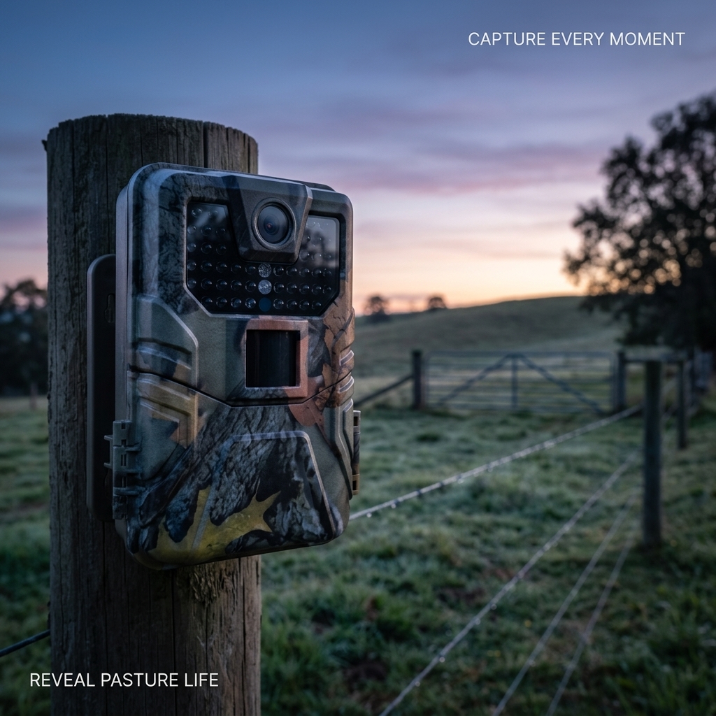 Pasture Entrance Before Sunrise