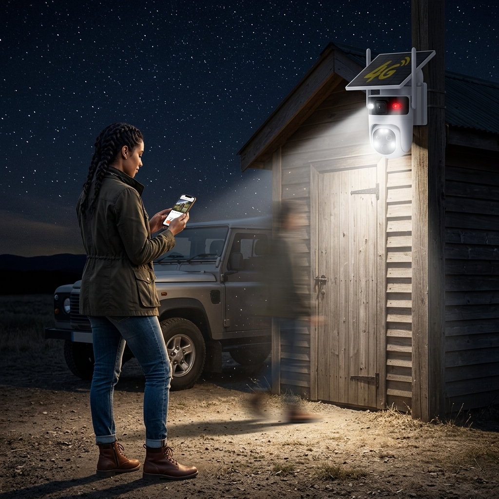 Night Checks Around The Shed