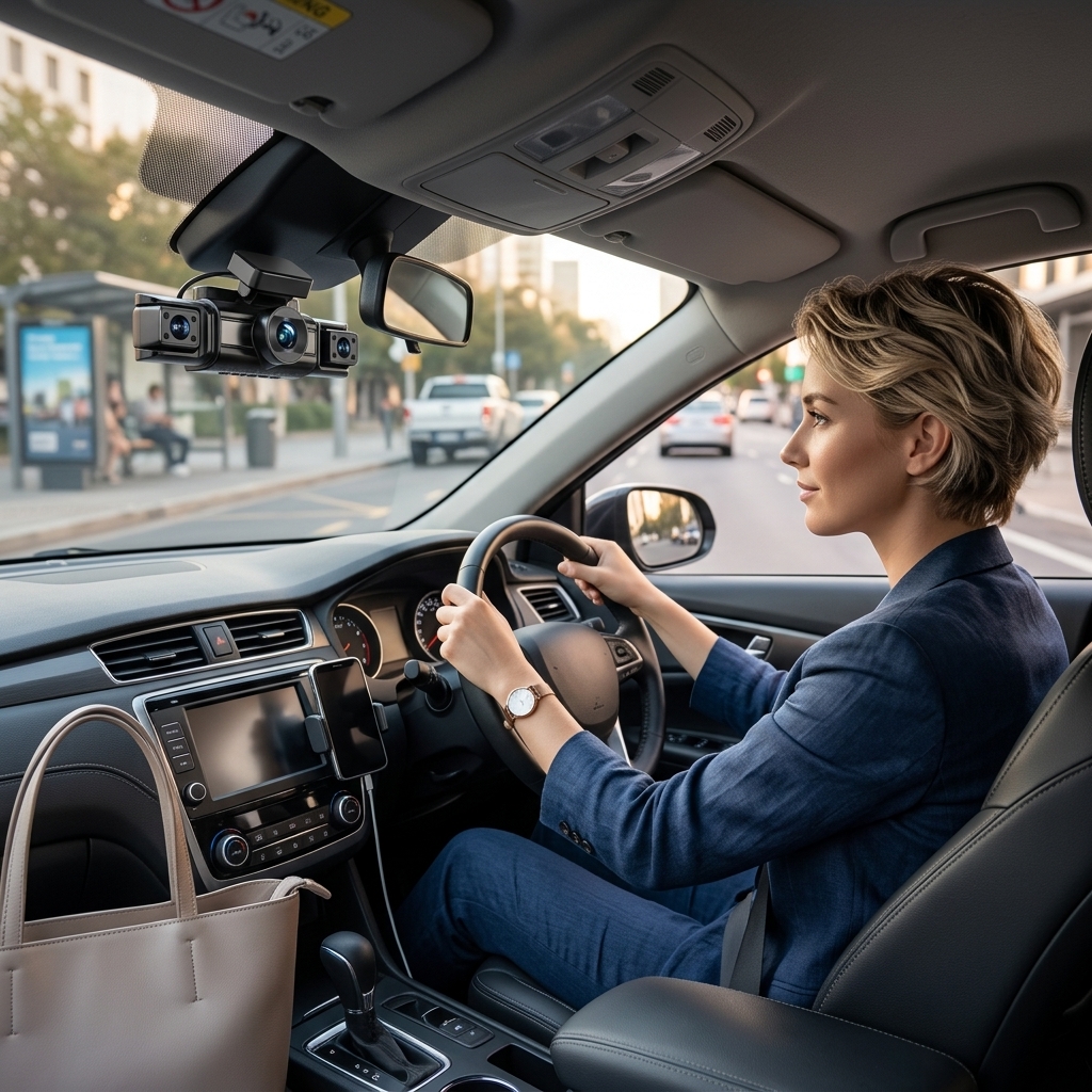 Between Ride-Share Pickups