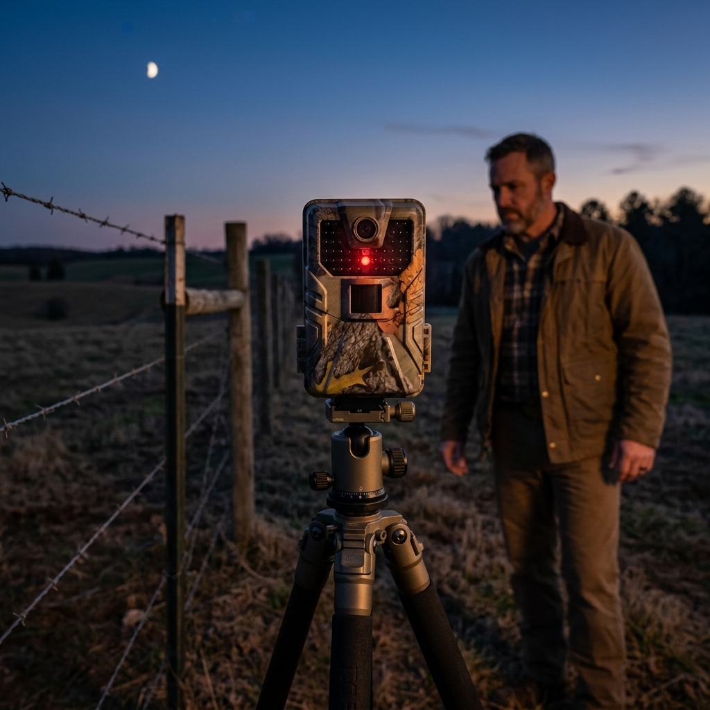 Fence Line Checks After Sunset