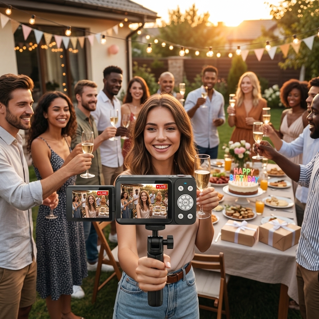 Live Moments At Backyard Birthday