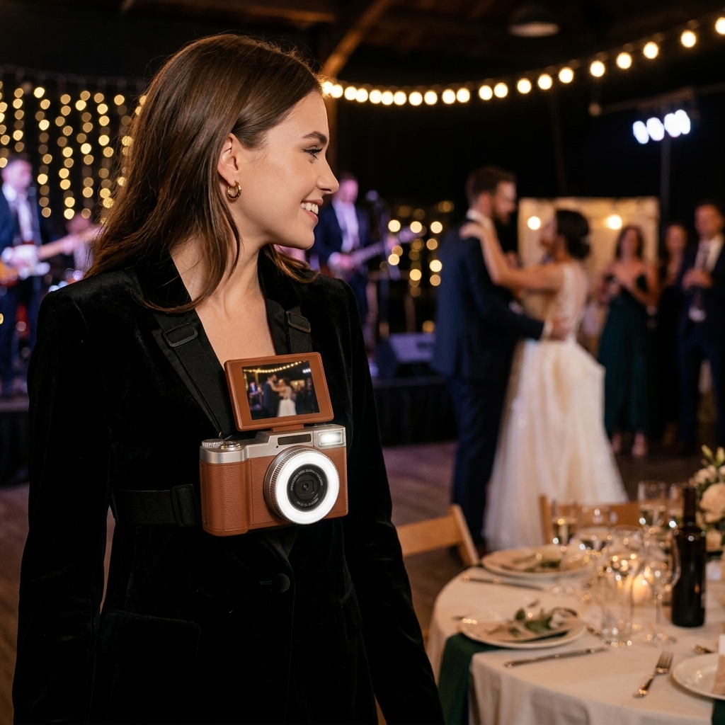 Dim Wedding Reception Moments