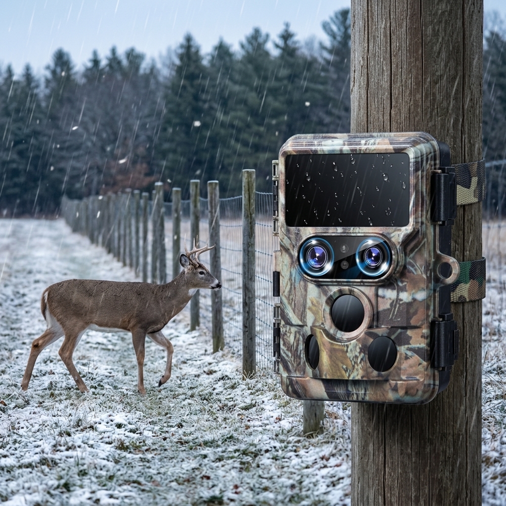 Deer Activity Along Fence Lines