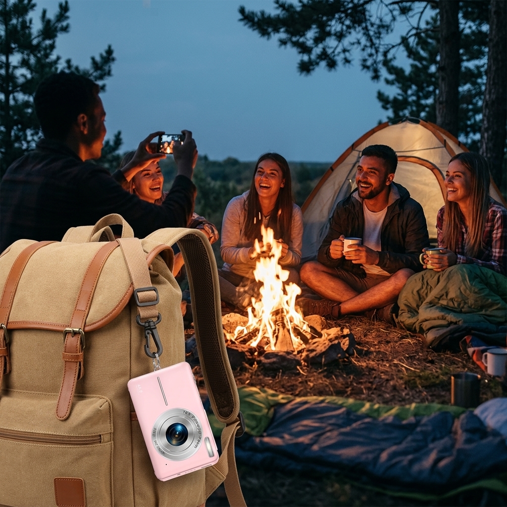 Campfire Memories After Sunset