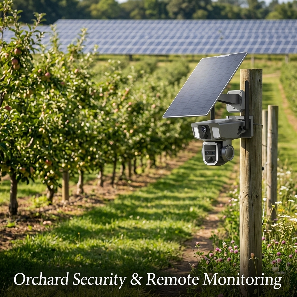 Orchard Fence Line Activity