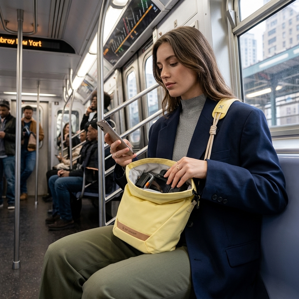 Riding The Subway To Work