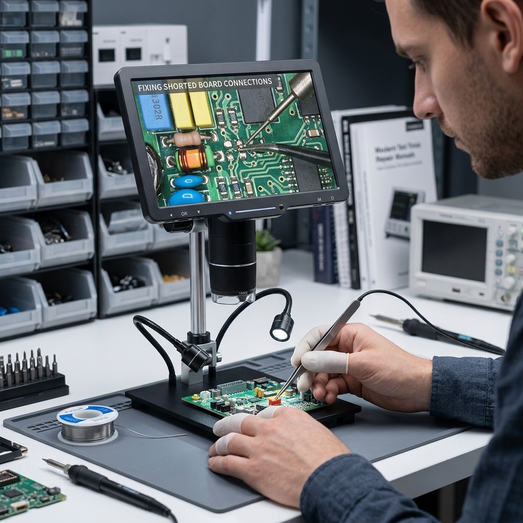 Fixing Shorted Board Connections