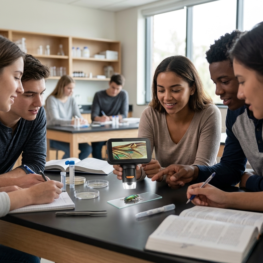 Class Insect Study Session