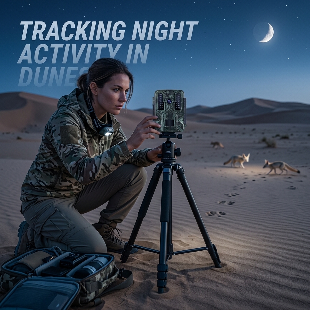 Tracking Night Activity In Dunes