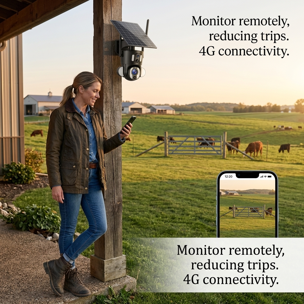 Checking Livestock Gates Remotely