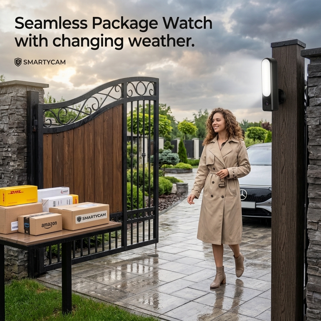 Package Deliveries At The Front Gate