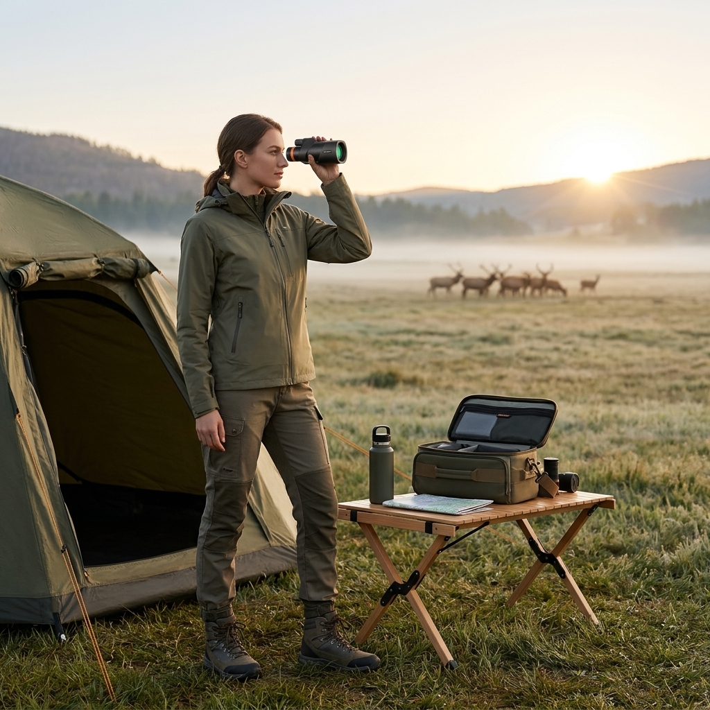 Dawn Meadow Wildlife Scanning
