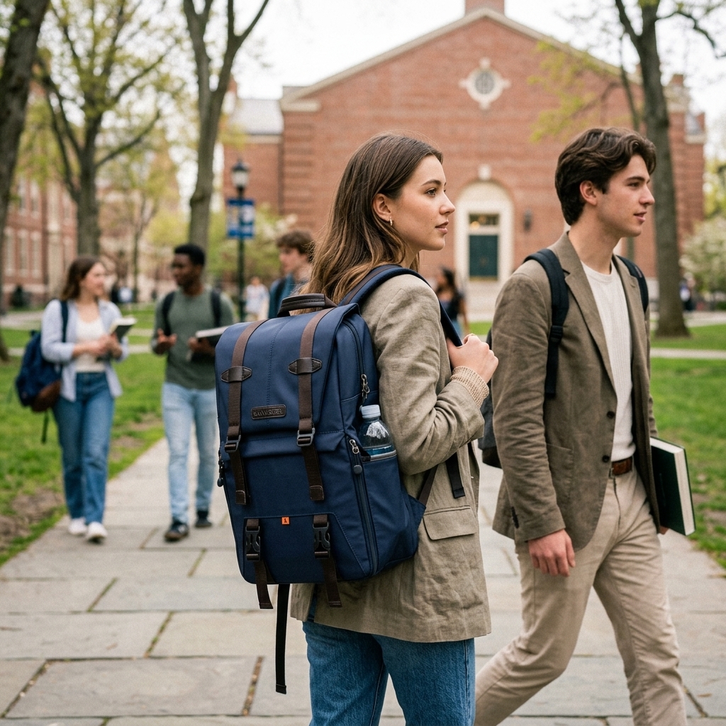 Campus Walk Between Lectures