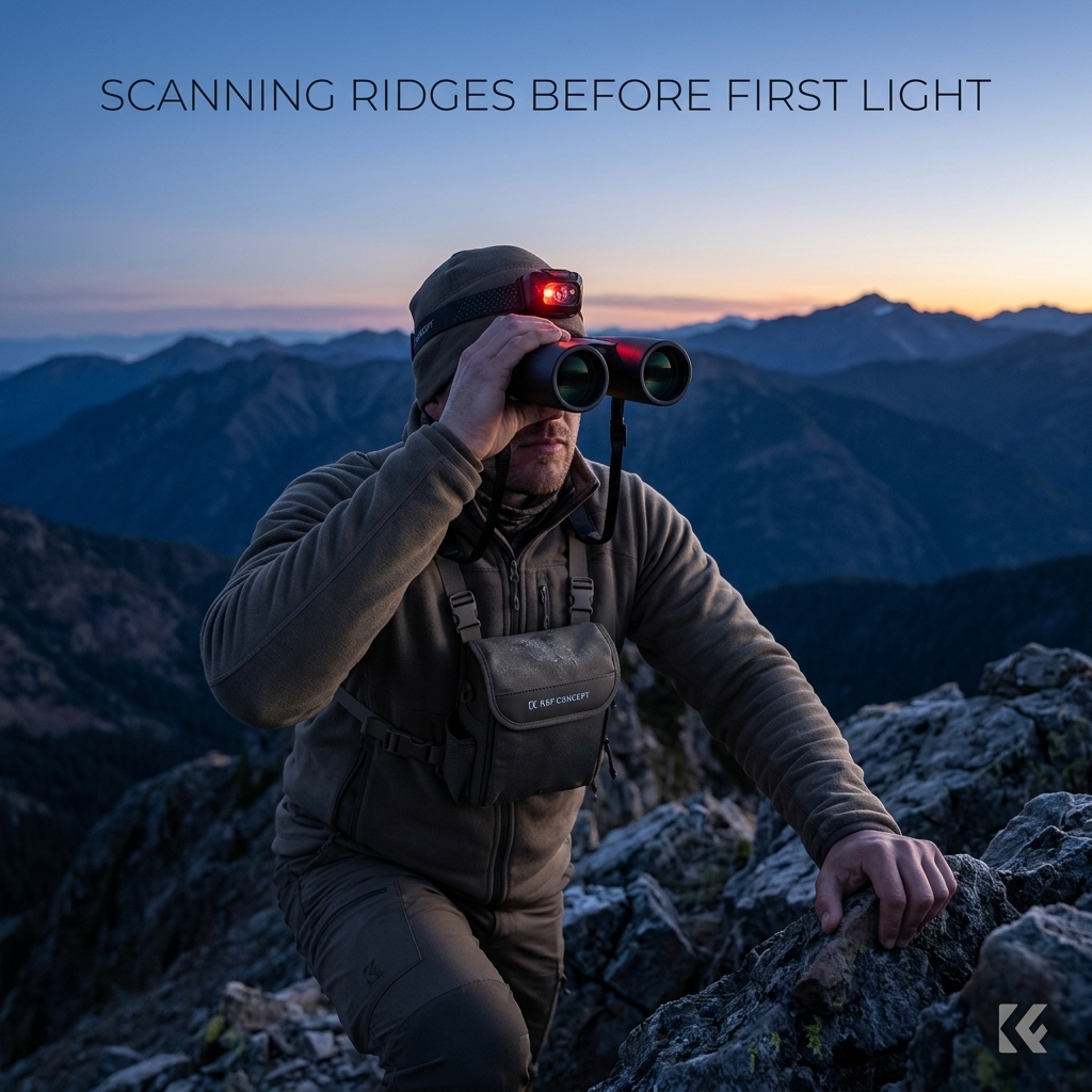 Scanning Ridges Before First Light