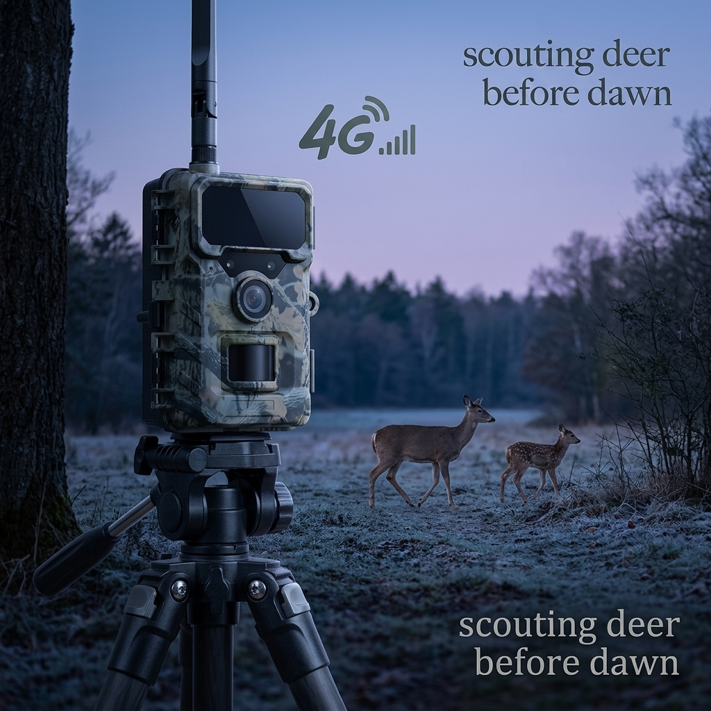 Scouting Deer Before Dawn