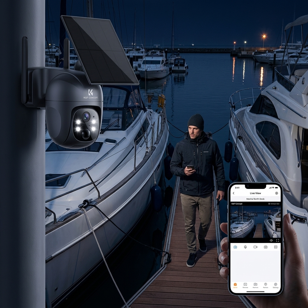 Night Checks At The Marina