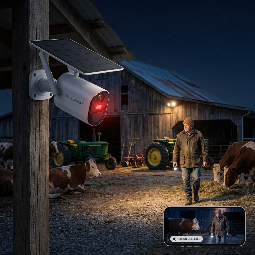 Night Checks Around The Barn