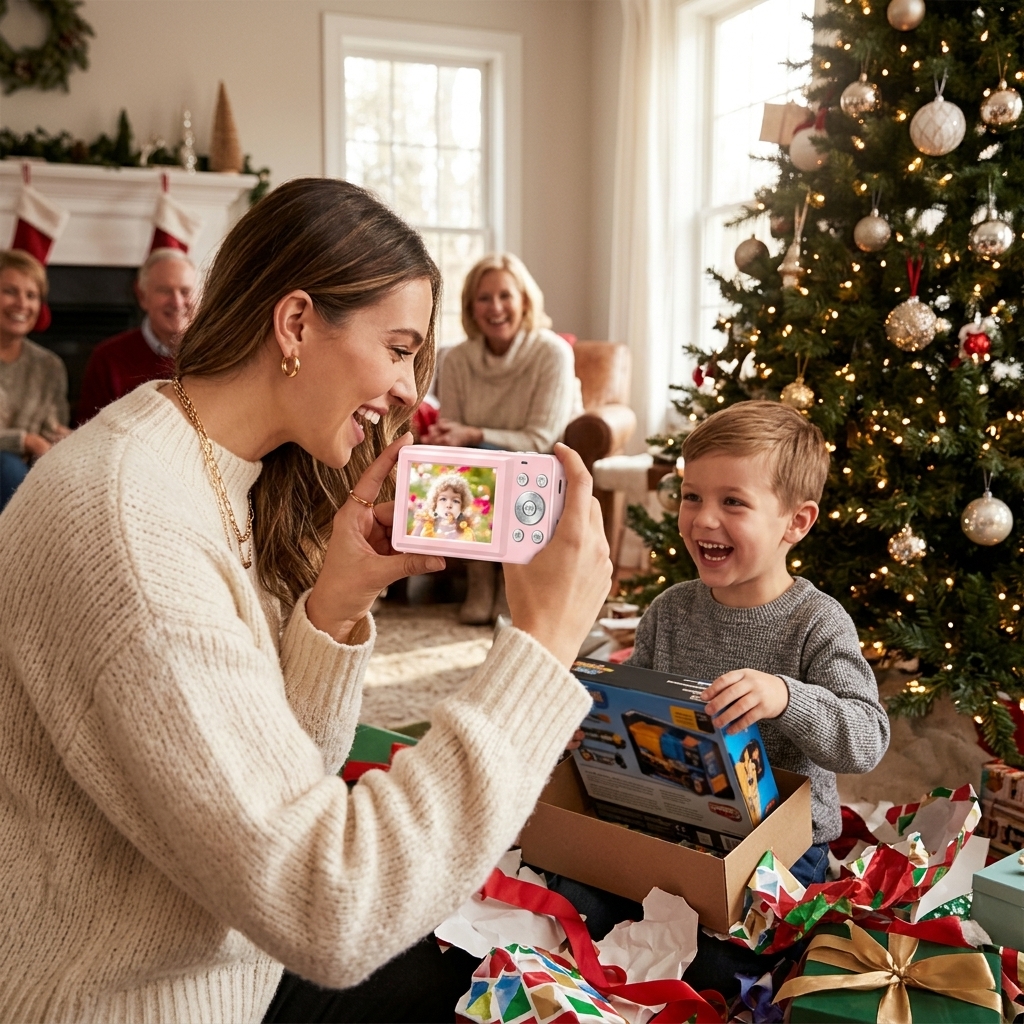 Unwrapping Smiles On Christmas Morning