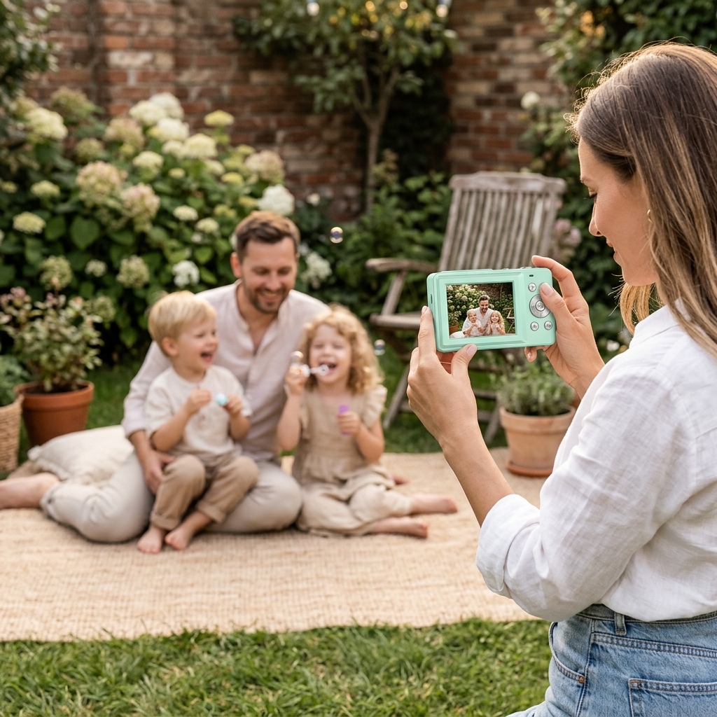 Backyard Family Photo Session