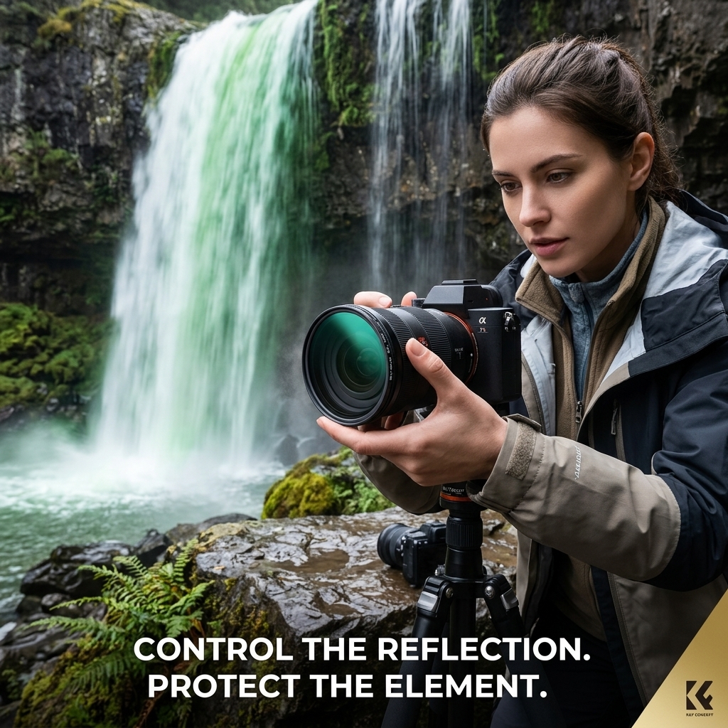 Waterfall Edge Reflection Control