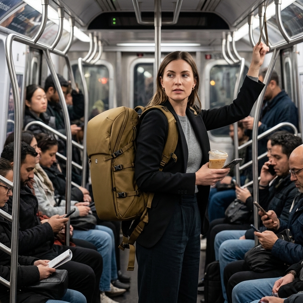 Subway Ride To Workday