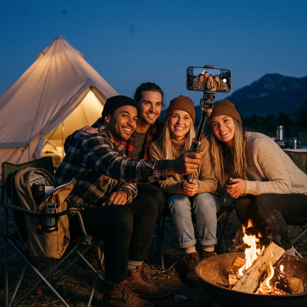 Campfire Photos After Sunset
