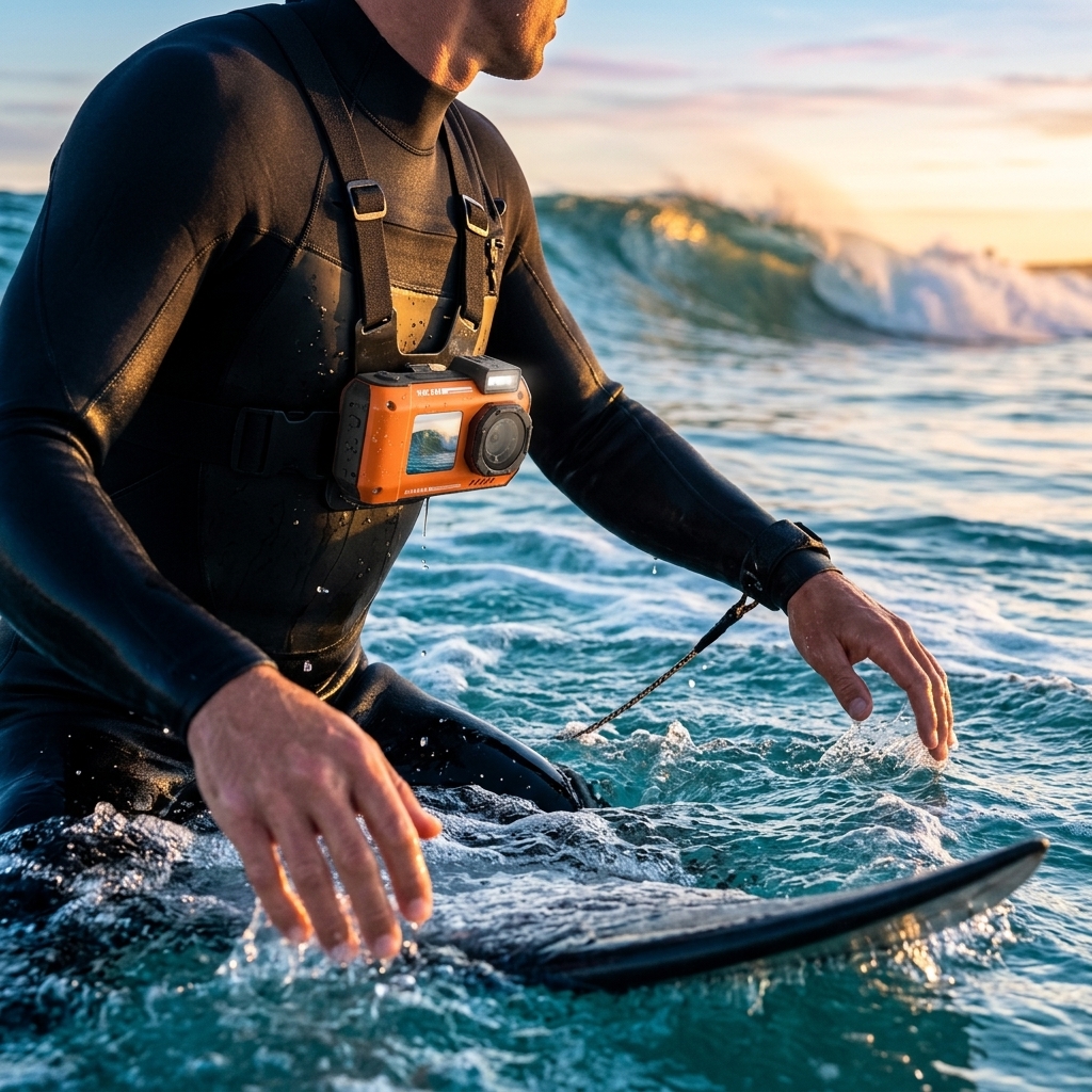 Catching Waves At Dawn
