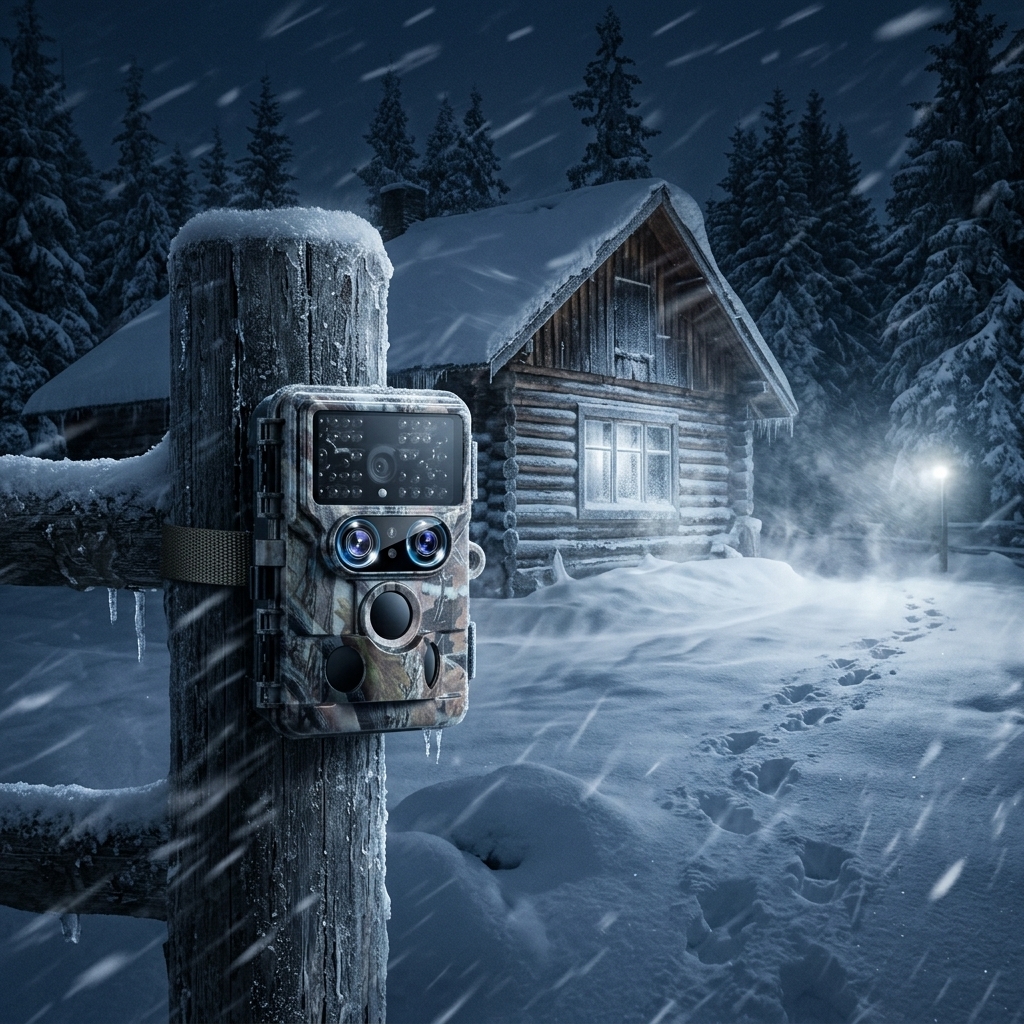 Cabin Perimeter During Winter Storms
