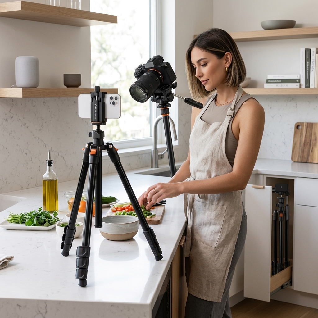 Kitchen Recipe Filming