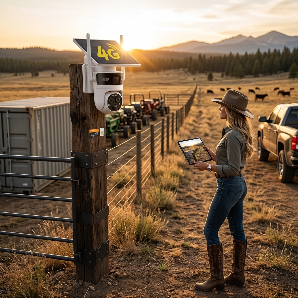 Monitoring A Remote Ranch