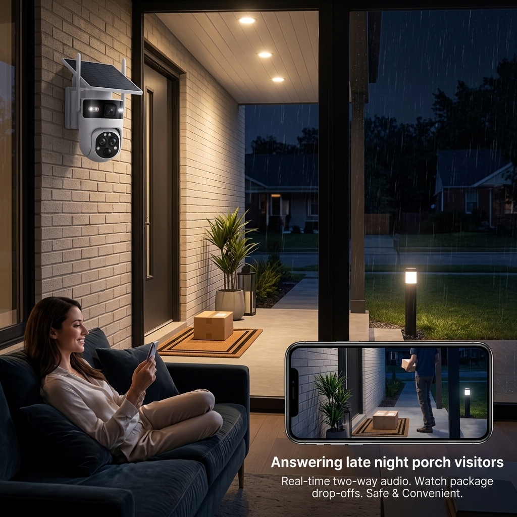Answering Late Night Porch Visitors