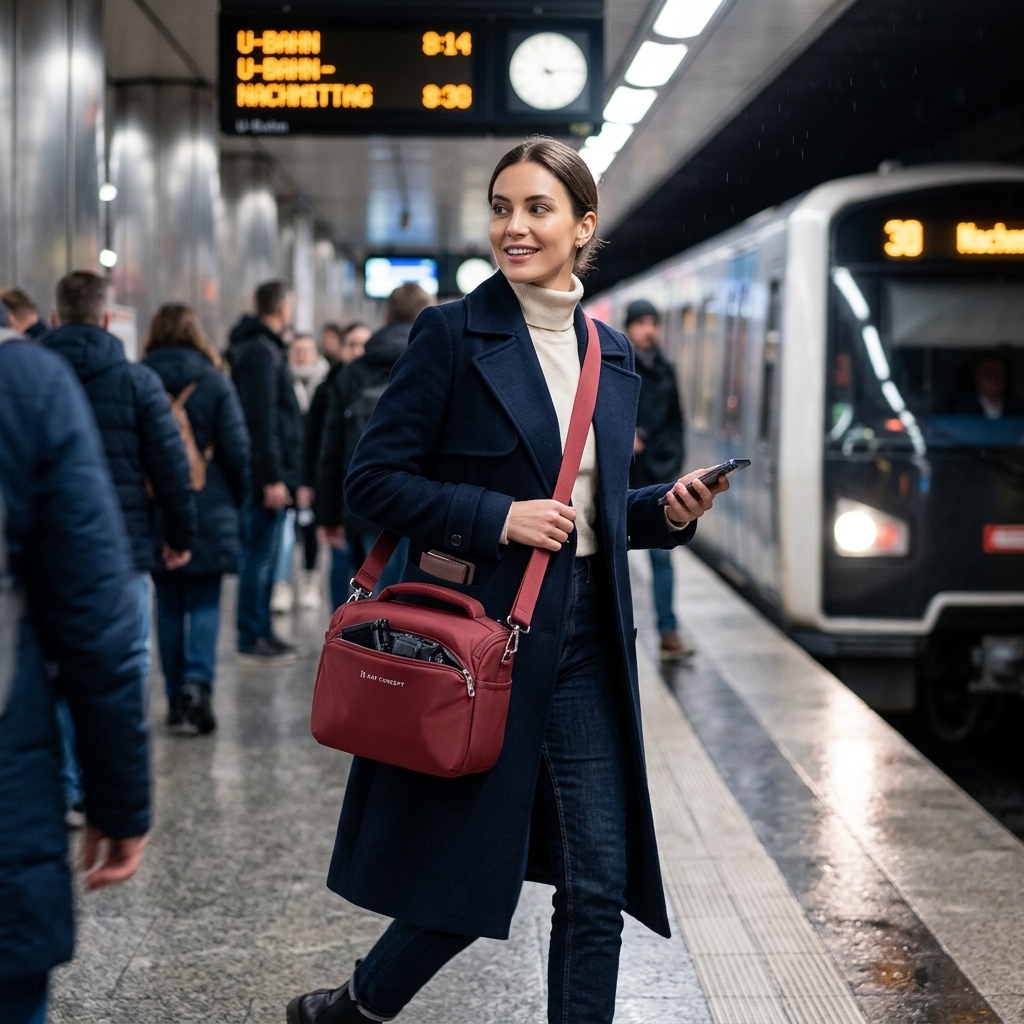 Rush Hour Train Platform