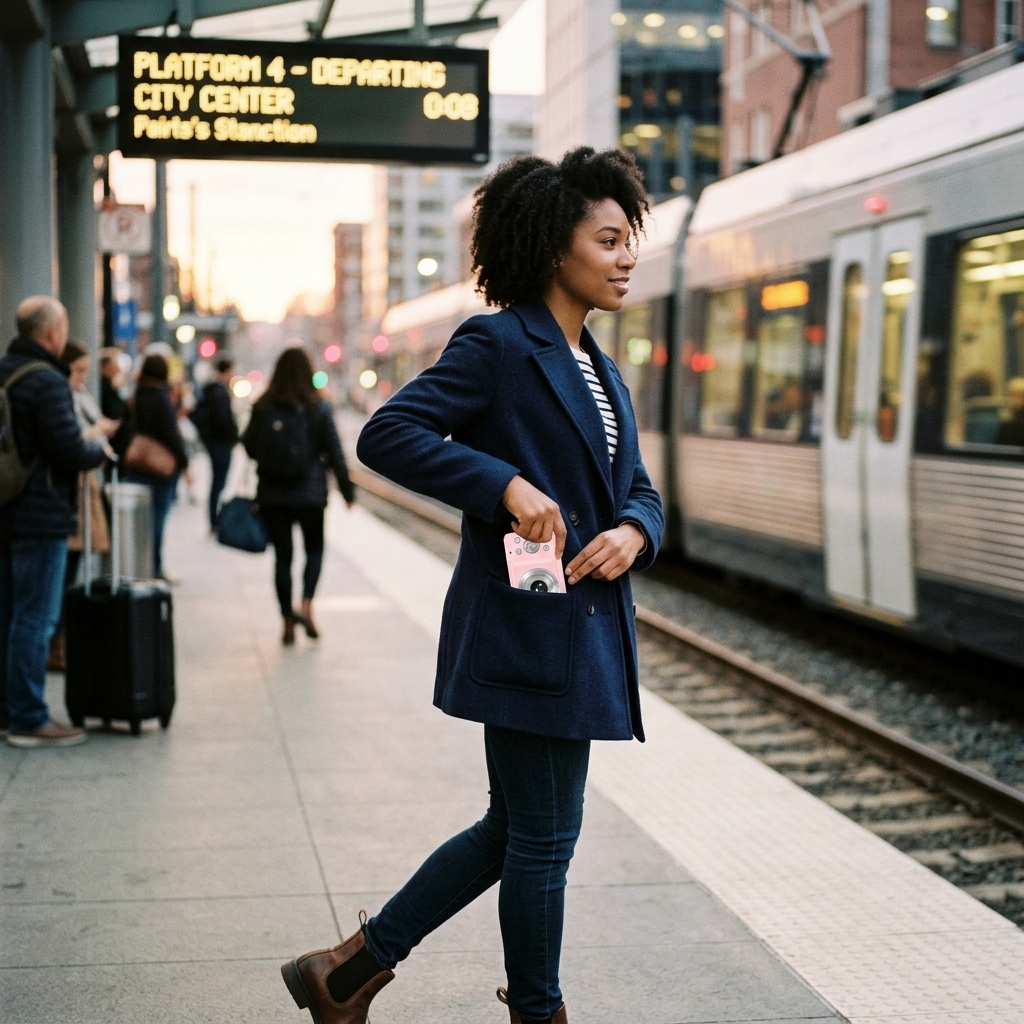 Train Platform Departure Photos