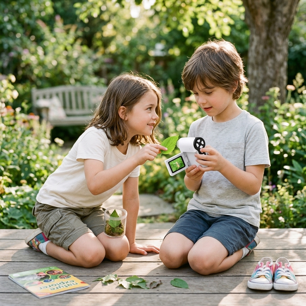 Backyard Leaf And Bug Hunt
