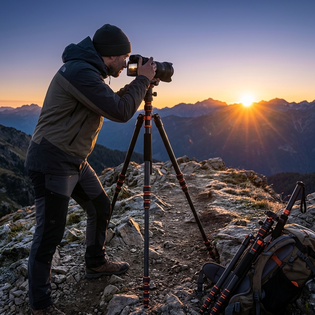 Sunrise Photos On Mountain Ridges