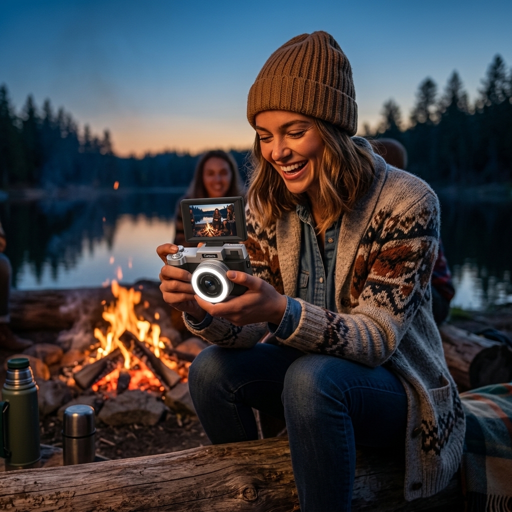 Campfire Memories After Dark