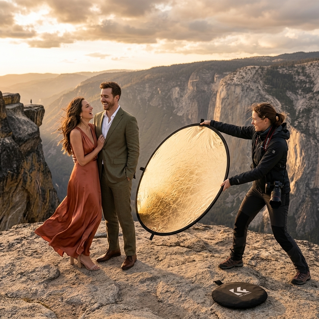 Cliffside Engagement Photos