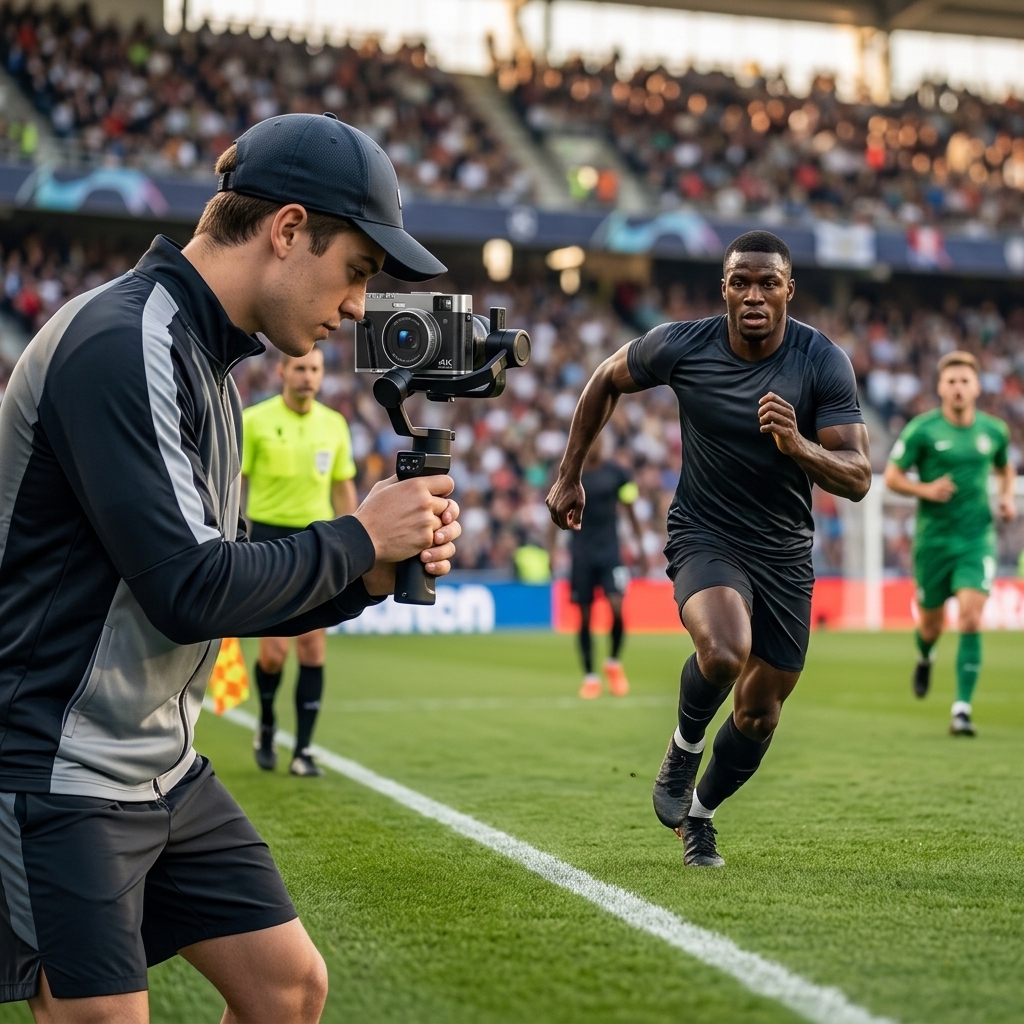 Recording A Saturday Soccer Match