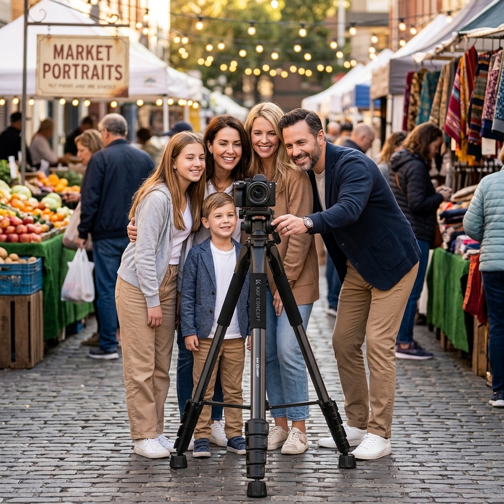 Weekend Market Family Portraits