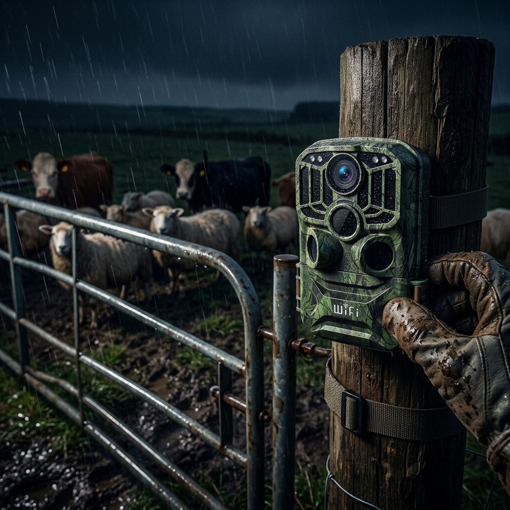 Watching Remote Pasture Gates
