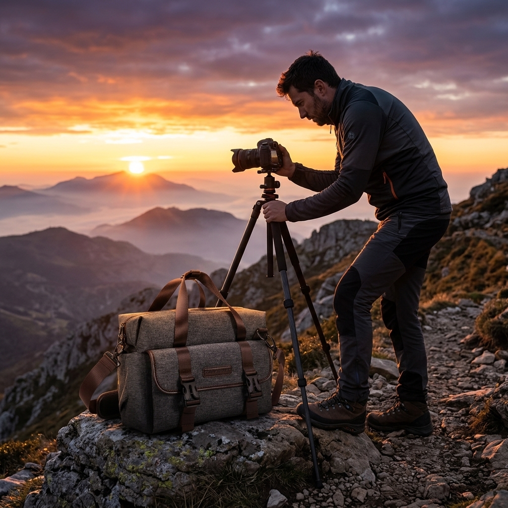 Sunrise Frames On Rocky Trails