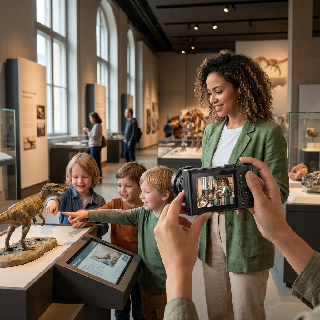 Filming A Museum Field Trip