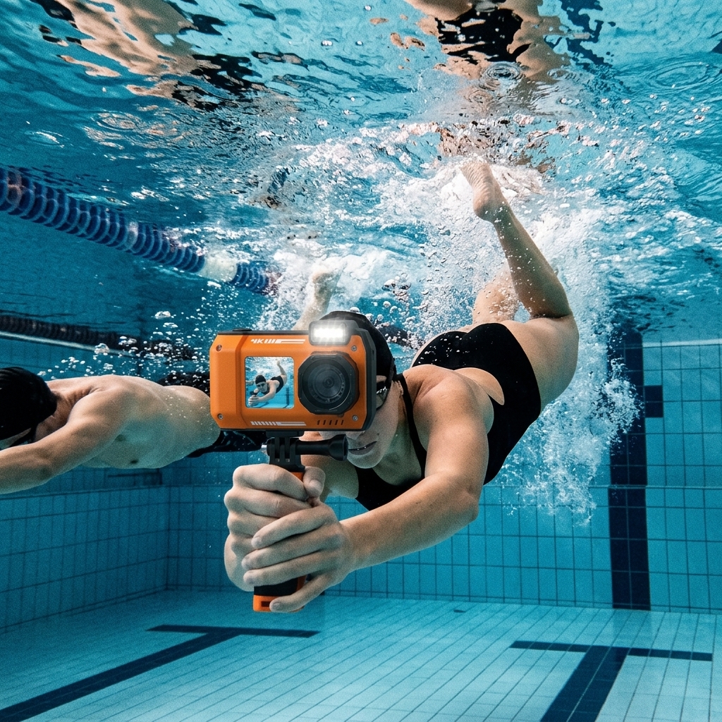 Fast Laps At The Pool￼