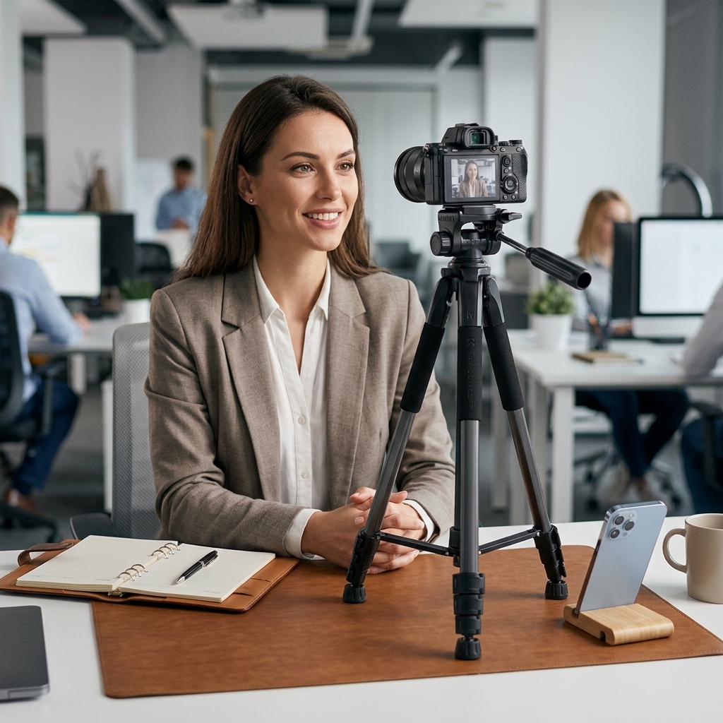 Video Calls At Your Office Desk
